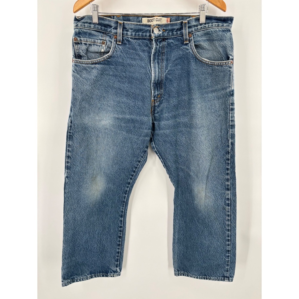 Levis 517 Y2K 2000's Mens Bootcut Jeans 38x30 Western Style Workwear
Faded